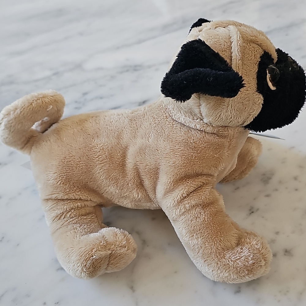 GANZ Webkinz Plush Pug with Sealed Unused Secret Code-HM105 - Picture 4 of 9